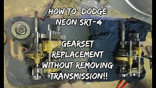 How To  Dodge Neon SRT4 Gearset Replacement IN CAR [upl. by Jehu]