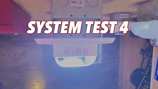 Firelite MS5012 system test 4  voice evacuation [upl. by Brion]