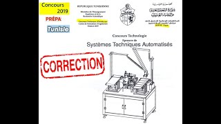concours prepa tunisie 2019 matiere Automatique [upl. by Adnaloy490]