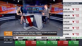 Erol Gürcan 08 07 2024 BloombergHT Piyasa Hattı Burcu Kıratlı [upl. by Leik]