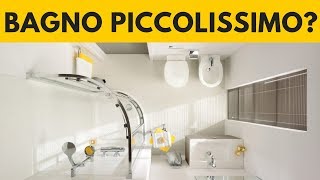 Bagno piccolissimo tutte le soluzioni e i trucchi per arredarlo [upl. by Tirrej]