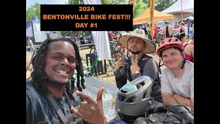 The 2024 Bentonville Bike Fest Day 1 Lets get into it [upl. by Oster]