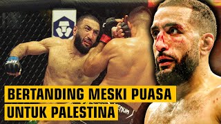 Meski Puasa Belal Muhammad Mengalahkan Top Finisher UFC Welterweight [upl. by Ocicnarf]