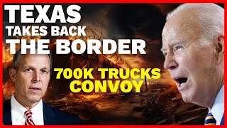 JUST NOW TEXAS RESPONDS to BIDEN  GOV ABBOTT NO Federal Agents  Texas Border Crisis Convoy [upl. by Hebe338]