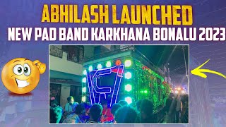 Abhilash Pad Band launched New Pad band at Karkhana Bonalu 2023  Congo Tinku  Sonu Jack  Vasuanna [upl. by Rihana]