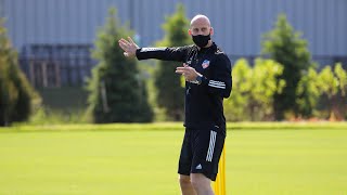 Jaap Stam on First Training Session [upl. by Enilaf]