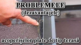 Problemele acoperiselor plate de tip terasa – dezavantaje [upl. by Dowdell]