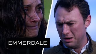 Emmerdale  Liam Finds Out Meena Killed Leanna [upl. by Meedan]