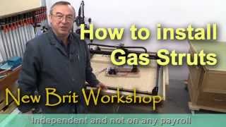 How to fit and degas a VariLift valved gas spring gas strut [upl. by Mutua]