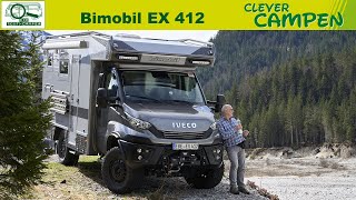 Alles drin für die Weltreise im Bimobil EX 412  Offroadtauglich autark und teuer  Clever Campen [upl. by Glinys]