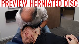 Marine w Herniated Disc Back Pain finds help with Chiropractor [upl. by Eugilegna]