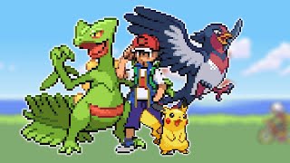 Da pra zerar Pokemon Emerald com Pokemon do Ash [upl. by Dianthe]