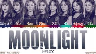 LOVELYZ  MOONLIGHT QUEENDOM FINAL Lyrics Color CodedHanRomEng [upl. by Aivatal]