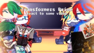 tfptransformers prime react to some video🧐 tfp gacha 1 [upl. by Prudence]