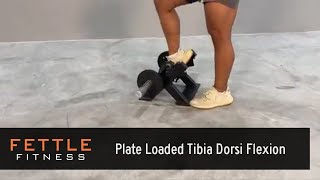 23446  Fettle Fitness Plate Loaded Tibia Dorsi Flexion [upl. by Norris]