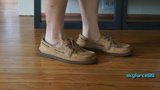 Sperry AuthenticOriginal Boat Shoe Sahara Review [upl. by Johanan557]