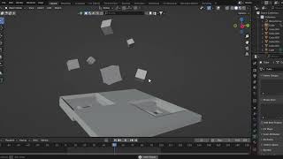 3D Cube Blender 42 [upl. by Anyehs]