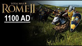 MEDIEVAL 1100 AD  MOD Total War Rome 2 [upl. by Arraeit]