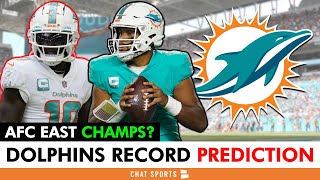 Miami Dolphins 2024 Record Prediction Can Dolphins Win AFC East [upl. by Fromma]