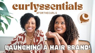 launching a NEW brand introducing Curlyssentials this ones for US [upl. by Marvella40]