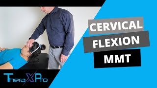 Manual Muscle Test  Cervical Flexion [upl. by Rosecan542]