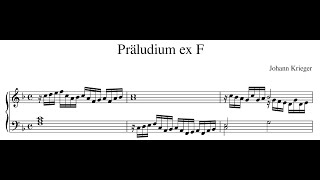 Johann Krieger – Präludium ex F [upl. by Nnaesor]