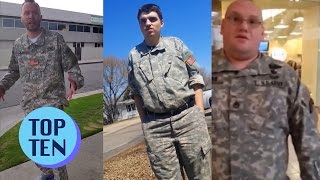 Top 10 Stolen Valor Moments [upl. by Adele]