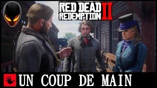 RED DEAD REDEMPTION 2 UN COUP DE MAIN  Trophée [upl. by Niwrad988]