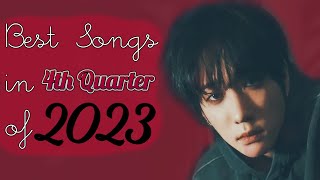 Favorite Kpop Songs in 4th Quarter of 2023  Cherry [upl. by Thier]