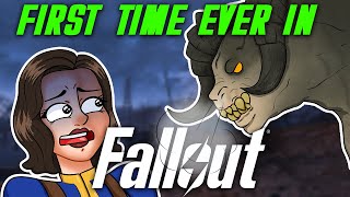 MY FIRST TIME EVER PLAYING FALLOUT [upl. by Ayotnahs]