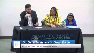 Omar Suleiman  Adoption amp Foster Care QampA Session [upl. by Arahat]