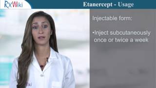 Etanercept Medication Overview [upl. by Dott]