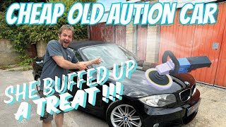 I Bought a Cheap Low Mileage Car from AuctionPT 2POLISHING A TURD 💩💩💩 [upl. by Ymmot]