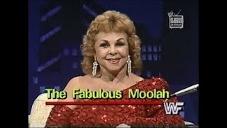 The Fabulous Moolah on TNT 961985 Includes footage destroying Desiree Peterson [upl. by Lyrehc]