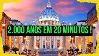 A Historia COMPLETA da IGREJA CATÓLICA em 20 MINUTOS igrejacatólica catolicismo historiadaigreja [upl. by Goldberg]