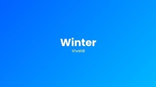 Vivaldi  Winter Piano Tutorial [upl. by Themis]