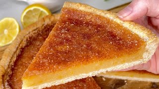 Gâteau au Citron Entier façon Crème Brûlée  à tomber par terre  🍋 [upl. by Ahsaetan]