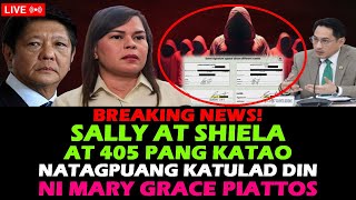 VP SARA DUTERTE BUKING NA SI MARY GRACE PIATTOS SALLY SHIELA AT 405 PA B0NB0NG MARC0S BBM  LUISTRO [upl. by Gracia263]