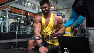 Sergi Constance Mr Olympia Vlog 7 days out  entrenamiento de dorsales y hombro [upl. by Darooge]