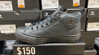 Converse Chuck Taylor All Star Malden Street Boot Mid “Triple Black”  Style Code A04478C [upl. by Llebyram88]