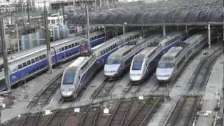 TGV à CharentonlePont 2 4km de Paris  Gare de Lyon [upl. by Aggi392]