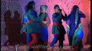 Dandiya Raas a fun festive traditional folk dance from Gujarat [upl. by Saibot]