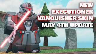 NEW VANQUISHER EXECUTIONER SKIN SHOWCASE  TDS Roblox [upl. by Arbrab]