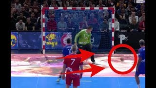 BEST HANDBALL PENALTY EVER HD [upl. by Bartle]