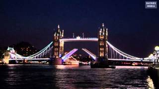 Tower Bridge London unveils new lights [upl. by Bendite338]