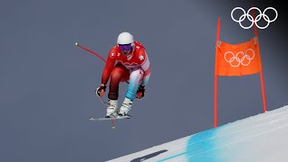 Alpine Skiing Beijing 2022  Mens downhill highlights [upl. by Mcnamee]