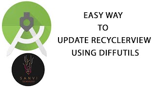 Easy way to update Recycler View with DiffUtils in Android Studio Hindi [upl. by Chemosh607]