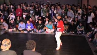 LOOSE JOINT vs akihic☆ BEST8 HIPHOP DANCELIVE PRE 2014 [upl. by Nerrak]