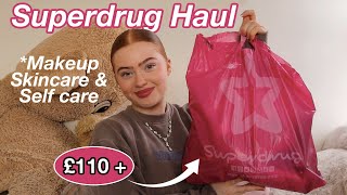 Superdrug Shopping Haul teen makeup skincare amp self care  Ruby Rose UK [upl. by Yaniv370]