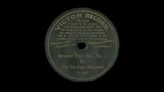 Minstrel record No1  Georgia Minstrels 1900 [upl. by Eytteb9]